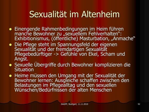 Sexualität im Alter