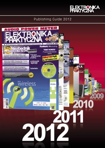 Publishing Guide 2012 - Elektronika Praktyczna
