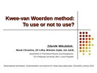 Kwee-van Woerden method: To use or not to use?