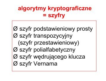 szyfr przestawieniowy