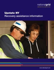 Upstate NY Recovery assistance information - National Grid