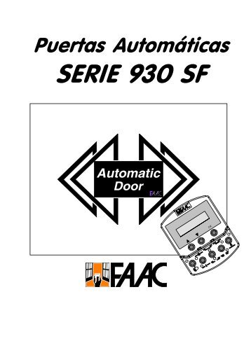 SERIE 930 SF - Faac