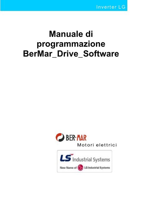 Manuale di programmazione BerMar_Drive_Software - Bermar.it