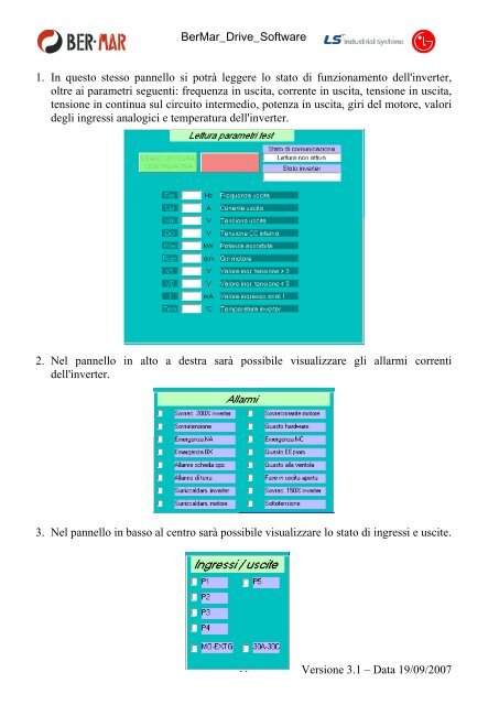 Manuale di programmazione BerMar_Drive_Software - Bermar.it