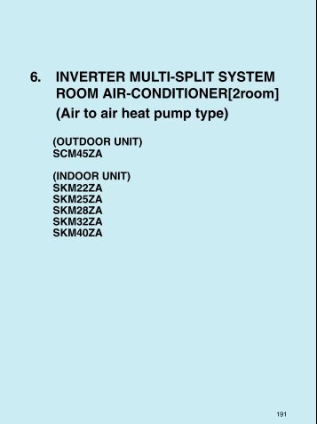 6. INVERTER MULTI-SPLIT SYSTEM ROOM AIR-CONDITIONER ...