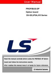 PROFIBUS-DP Option board SV-iS5,iP5A,iV5 - Ana-Digi Systems