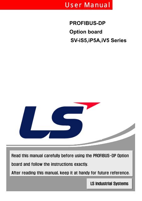 PROFIBUS-DP Option board SV-iS5,iP5A,iV5 - Ana-Digi Systems