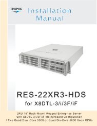 RES-22XR3-HDS for X8DTL-3/3F/ i/iF ... - Themis Computer