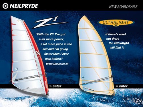 ウィンドサーフィン　NEILPRYDE SAIL Z1 7.4