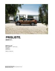 E84 - X1 03_2010 Veiledende prisliste PDF grunnlag - Bmw