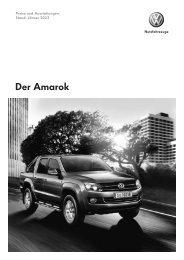 für VW Volkswagen Amarok 4 Stück Windabweiser Regenabweiser