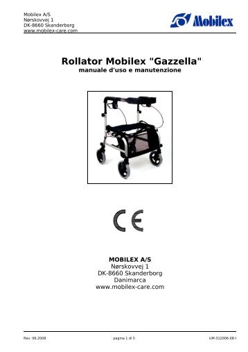 rollator "GAZELLE" - mobilex-care.com