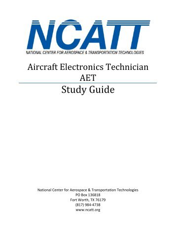 Aircraft Electronics Technician AET - NCATT