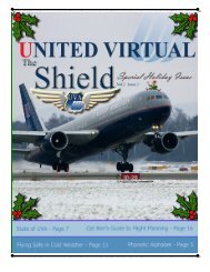THE SHIELD, December 1, 2005 United Virtual - United Virtual Airlines