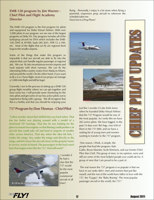August 2011 - Delta Virtual Airlines
