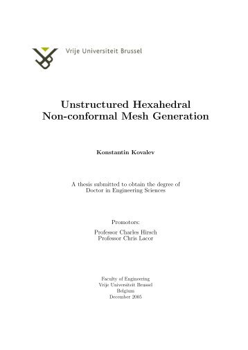 Unstructured Hexahedral Non-conformal Mesh Generation