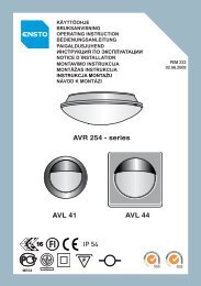 AVL 41 AVL 44 IP 54 AVR 254 - series