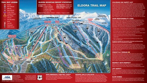 Download a PDF of the Trail Map - Eldora Mountain Resort