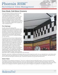 Case Study: Cold Stone Creamery - SoleraTec