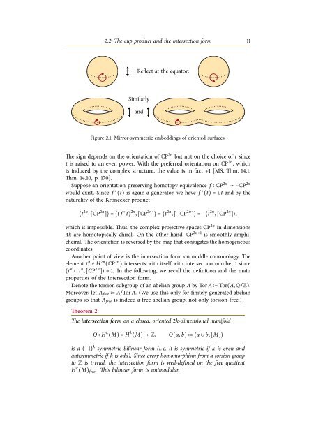 Orientation reversal of manifolds - UniversitÃ¤t Bonn