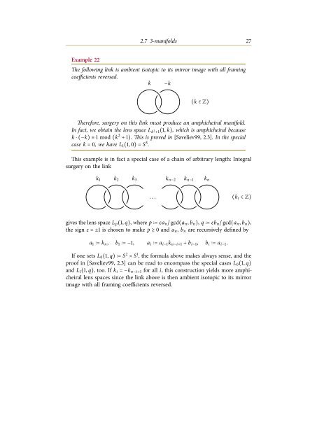 Orientation reversal of manifolds - UniversitÃ¤t Bonn