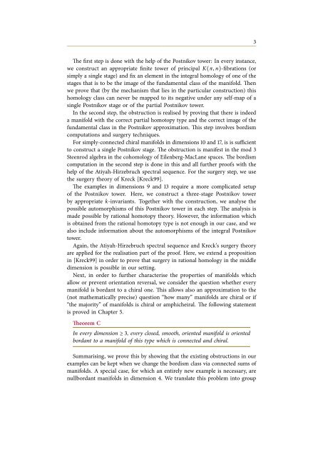 Orientation reversal of manifolds - Universität Bonn