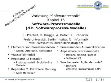 Prozessmodelle - auf Matthias-Draeger.info