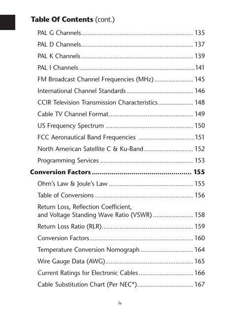 BroadBand reference Guide - Blonder Tongue Laboratories Inc.