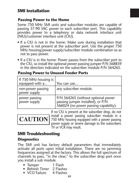 BroadBand reference Guide - Blonder Tongue Laboratories Inc.