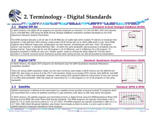 US Digital Transition - Blonder Tongue Laboratories Inc.