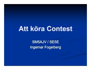 Introduktion_till_Contest av SM5AJV - SSA