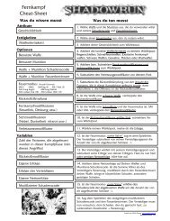 SR4 - CheatSheet - DE - Fernkampf - Blog von Smokin' Ace