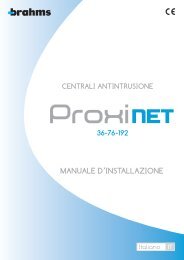 Manuale Di Programmazione Centrale Antintrusione Bpt