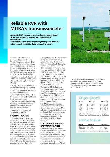 MITRAS Brochure in English - Live Data AB
