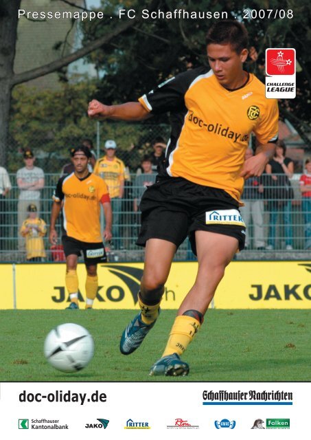 Pressemappe FC Schaffhausen.indd