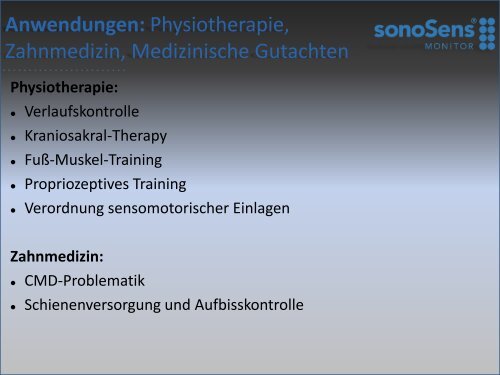 SonoSens Diagnosesystem &#40;PDF&#41; - Agentur-graupner.de