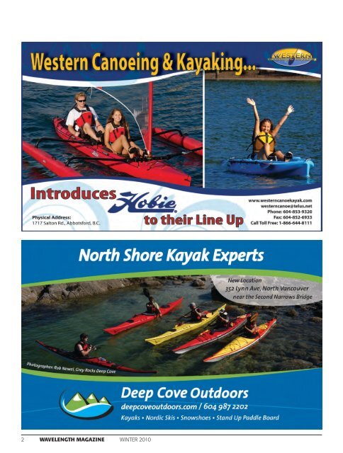 Tricked out kayaks Hitting the water - Wavelength Paddling Magazine