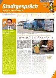 Dem MÃ¼ll auf der Spur - Wohnbau Prenzlau