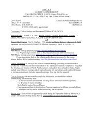 Example Syllabus (.PDF) - MARINE BIOLOGY at Alaska Pacific ...