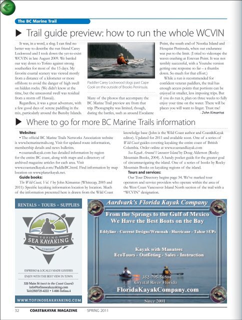 a kayak - Wavelength Paddling Magazine