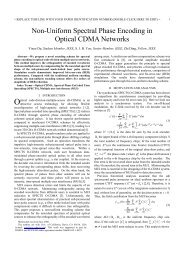 Non-Uniform Spectral Phase Encoding in Optical CDMA Networks