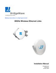 Installation Manual - Meridian Microwave