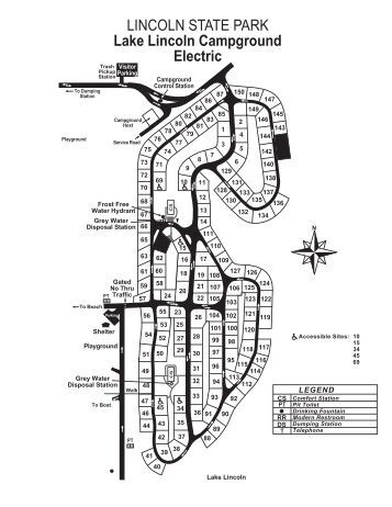 Buffalo Ridge Campground Map - Brown County State Park
