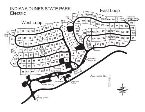 INDIANA DUNES STATE PARK Electric West ... - Indiana Outfitters