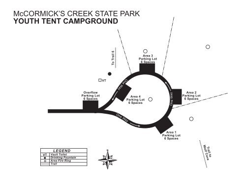 McCORMICK'S CREEK STATE PARK YOUTH TENT CAMPGROUND