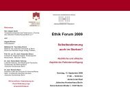 Ethik Forum 2009 - Jüdisches Krankenhaus Berlin