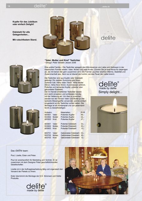 Delite 2010 catalogue