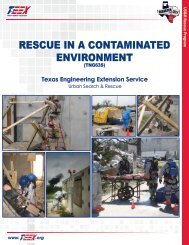 rescue in a contaminated environment - Texas Engineering ...