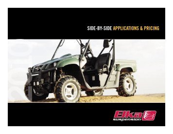 SXS Applications Chart - Elka Service Center