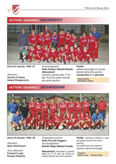 GIORNALE n. 0 - gussago calcio